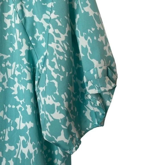 New Plus Size IZOD Short‎ Sleeve Peasant Style Top Size 2X - Picture 5 of 7